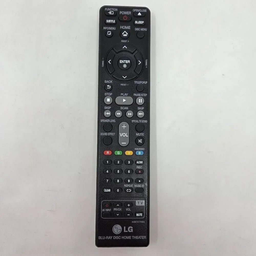 LG AKB73775804 BLU-RAY HOME THEATER SYSTEM REMOTE CONTROL BH6730S , BH6830SW